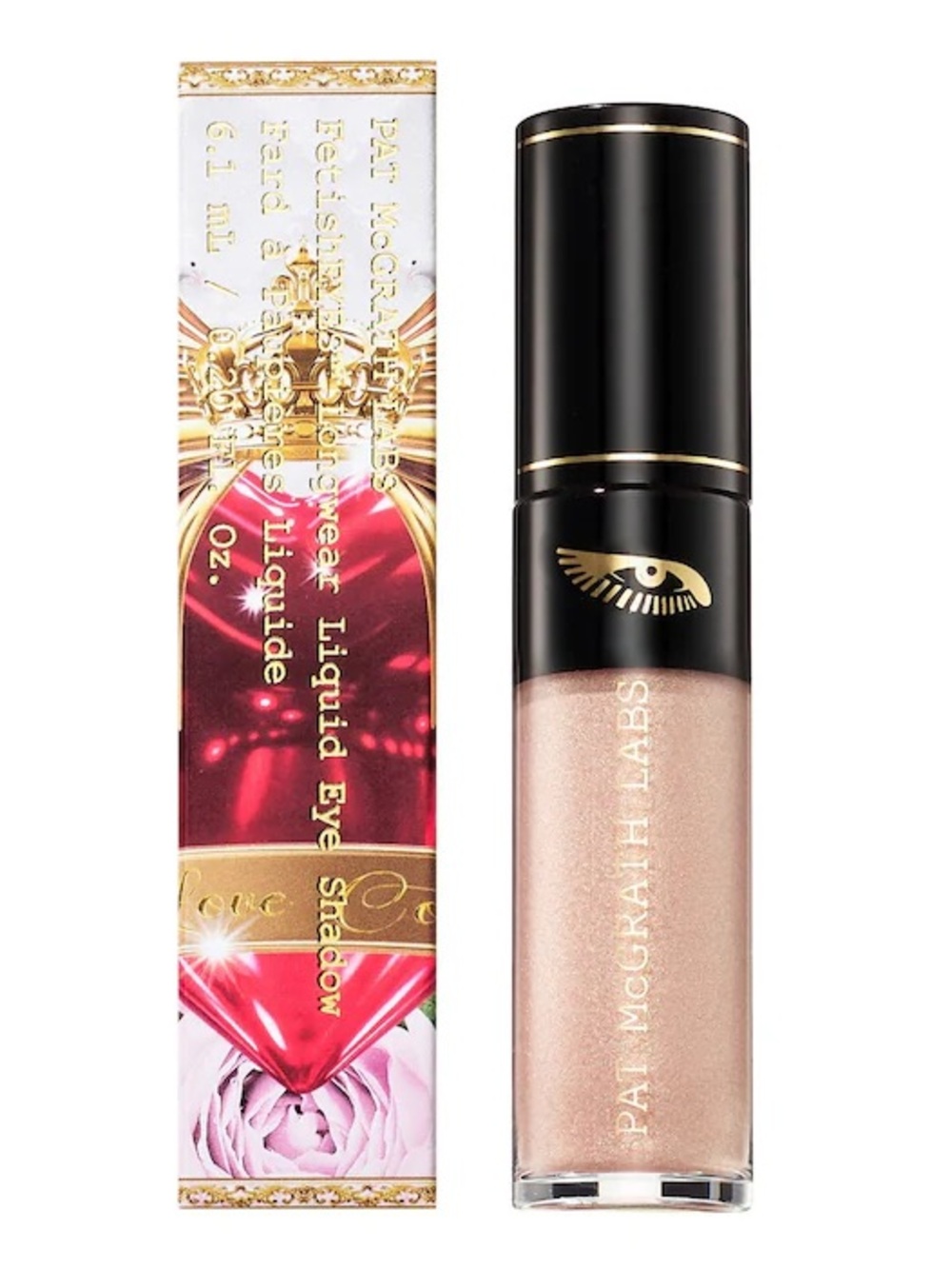 Pat McGrath Labs Divine Champagne FetishEYES Longwear Liquid Eye Shadow- golden